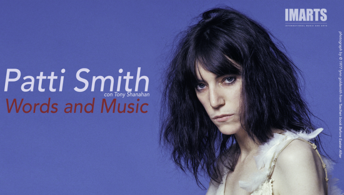 Patti Smith in Italia tra novembre e dicembre, con Tony Shanahan per 'Words and Music'. 
